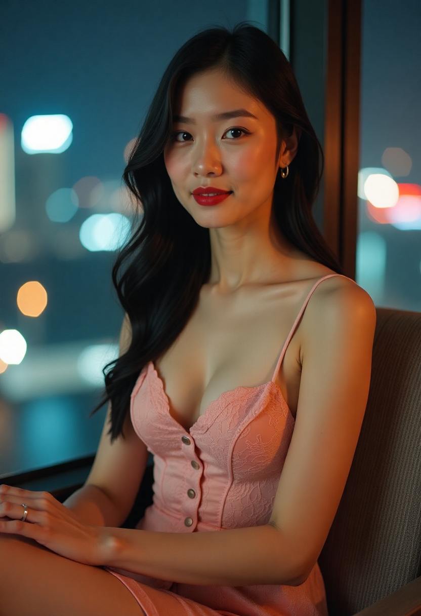 她说